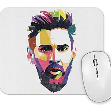 Baskı Dükkanı Rosto De Messi Mouse Pad
