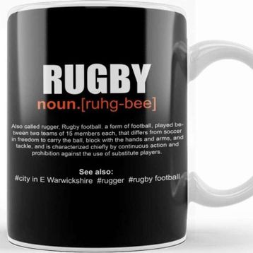Baskı Dükkanı Rugby Definition Kupa