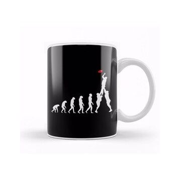 Baskı Dükkanı Rugby Evolution Of Man Kupa