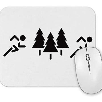 Baskı Dükkanı Run Forest Run Mouse Pad