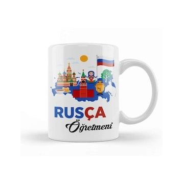 Baskı Dükkanı Rusça Öğretmeni Kupa