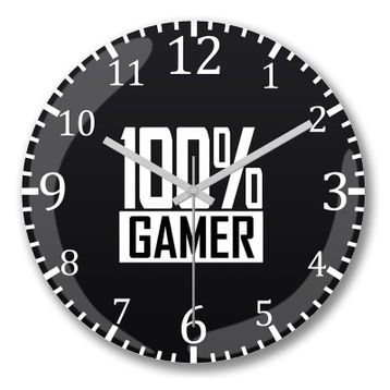Baskı Dükkanı S3870 100 Gamer Duvar Saati