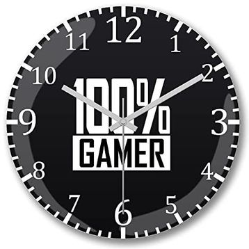 Baskı Dükkanı S3870 100 Gamer Duvar Saati