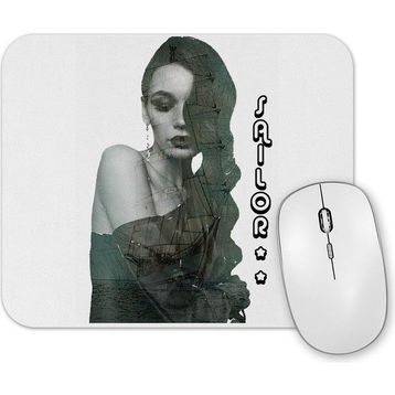 Baskı Dükkanı Sailor Meow Mouse Pad