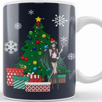 Baskı Dükkanı Sailor Moon Around The Christmas Tree Kupa
