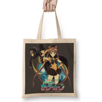 Baskı Dükkanı Sailor Moon Bez Çanta