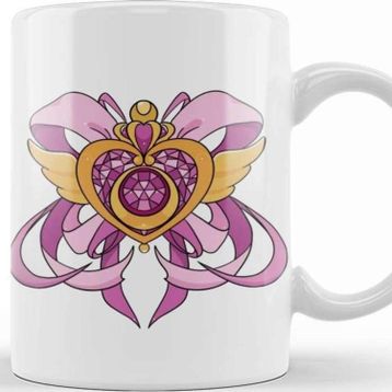 Baskı Dükkanı Sailor Moon Heart Kupa