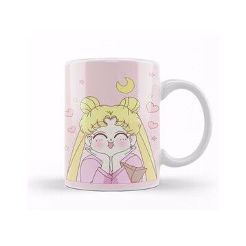 Baskı Dükkanı Sailor Moon Kawaii Kupa