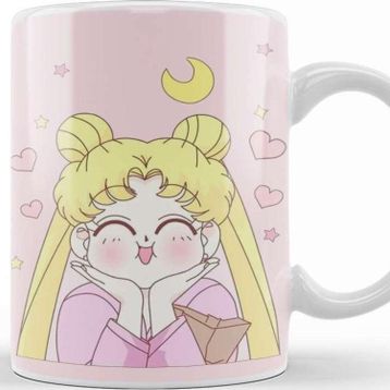 Baskı Dükkanı Sailor Moon Kawaii Kupa