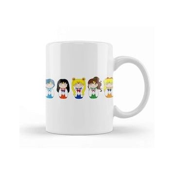 Baskı Dükkanı Sailor Moon Kokeshi Kupa