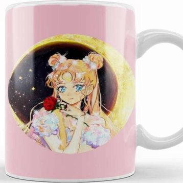 Baskı Dükkanı Sailor Moon Light Fanart Kupa