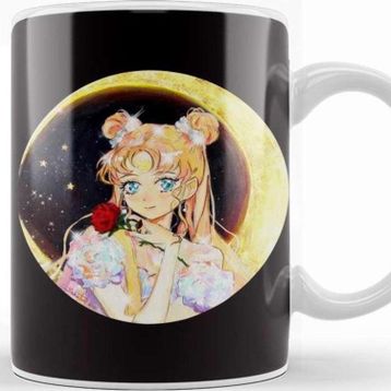 Baskı Dükkanı Sailor Moon Light Fanart Kupa