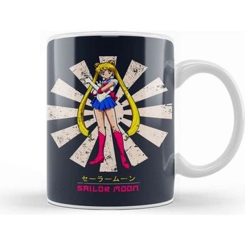Baskı Dükkanı Sailor Moon Retro Japanese Kupa