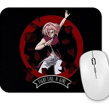 Baskı Dükkanı Sakura Naruto Mouse Pad