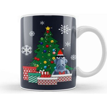 Baskı Dükkanı Sam Eagle Around The Christmas Tree Muppets Kupa