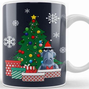 Baskı Dükkanı Sam Eagle Around The Christmas Tree Muppets Kupa