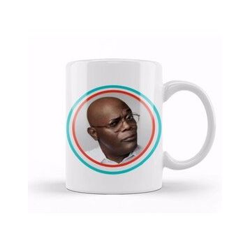 Baskı Dükkanı Samuel L Jackson Bob Ross Meme Kupa