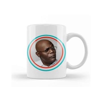Baskı Dükkanı Samuel L Jackson Bob Ross Meme Kupa