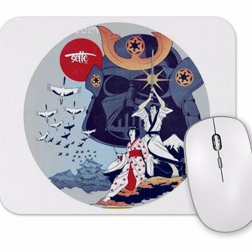 Baskı Dükkanı Samurai Fight Mouse Pad