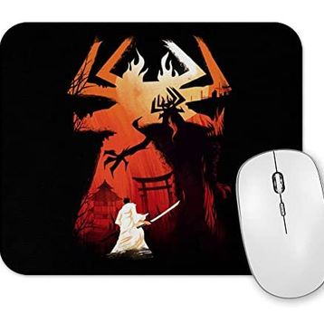 Baskı Dükkanı Samurai Jack the Great Battle Mouse Pad