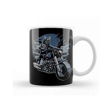 Baskı Dükkanı Samurai Ride Motorcycle Kupa