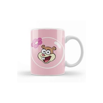 Baskı Dükkanı Sandy Cheeks Retro Japanese Spongebob Kupa