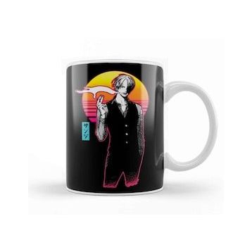 Baskı Dükkanı Sanji Retro Back Kupa