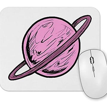 Baskı Dükkanı Satürn 01 Mouse Pad