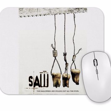 Baskı Dükkanı Saw Testere Mouse Pad