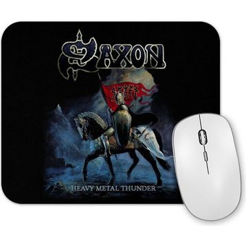Baskı Dükkanı Saxon Heavy Metal Thunder Mouse Pad