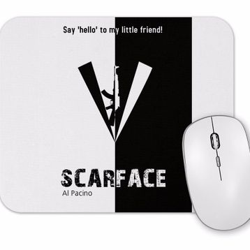 Baskı Dükkanı Scarface Say Hello To My Little Firend!mouse Pad