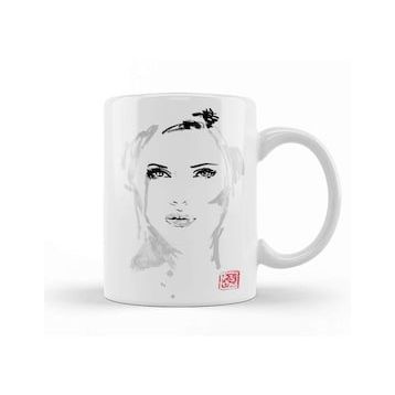 Baskı Dükkanı Scarlett Johansson Kupa