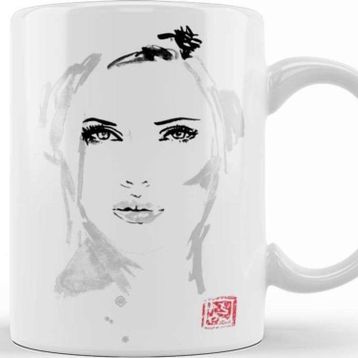 Baskı Dükkanı Scarlett Johansson Kupa