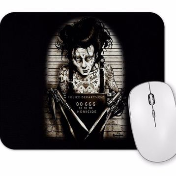 Baskı Dükkanı Scissor Hands Mouse Pad