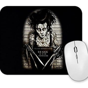 Baskı Dükkanı Scissor Hands Mouse Pad