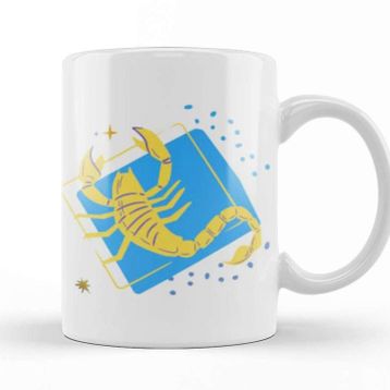 Baskı Dükkanı Scorpion Drawing Scorpion Kupa