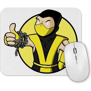 Baskı Dükkanı Scorpion Vault Boy Mouse Pad
