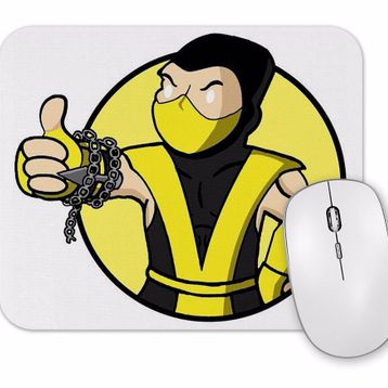 Baskı Dükkanı Scorpion Vault Boy Mouse Pad