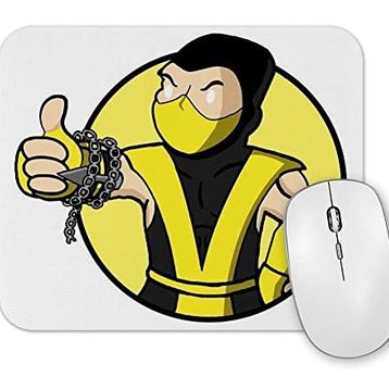 Baskı Dükkanı Scorpion Vault Boy Mouse Pad