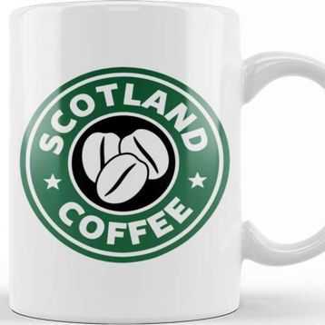 Baskı Dükkanı Scotland Coffee Kupa