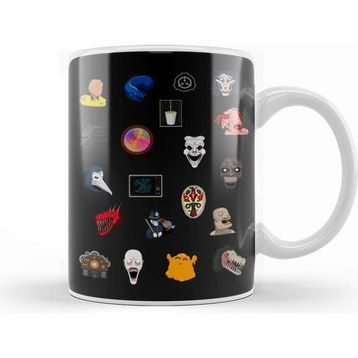 Baskı Dükkanı Scp Patter Sticker Pack Kupa