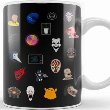 Baskı Dükkanı Scp Patter Sticker Pack Kupa