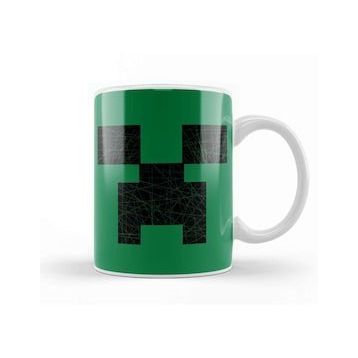 Baskı Dükkanı Scratched Creeper Kupa