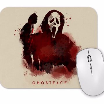Baskı Dükkanı Scream Ghost Face Mouse Pad