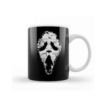 Baskı Dükkanı Scream Reaper Mask Kupa