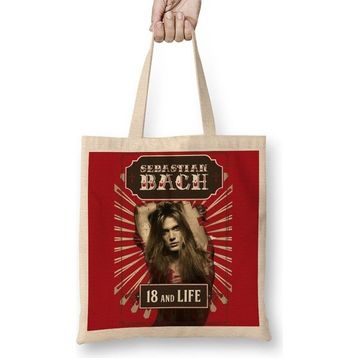 Baskı Dükkanı Sebastian Bach 18 And Life Bez Çanta