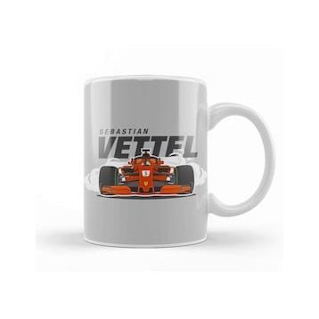 Baskı Dükkanı Sebastian Vettel 02 Kupa