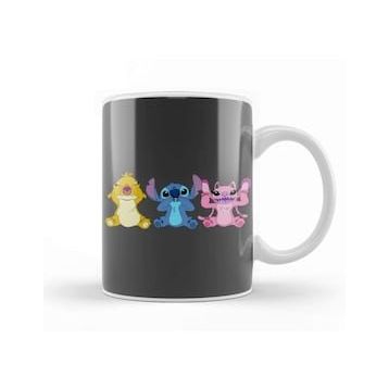 Baskı Dükkanı See No Evil Stitch Kupa