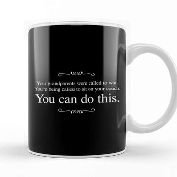 Baskı Dükkanı Self Isolation Motivational Kupa