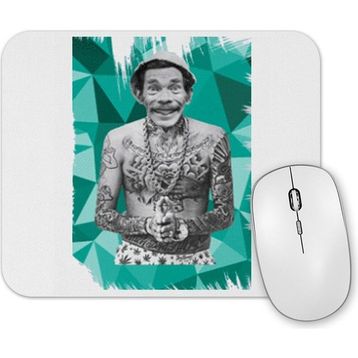 Baskı Dükkanı Seu Madruga Tatuado Mouse Pad